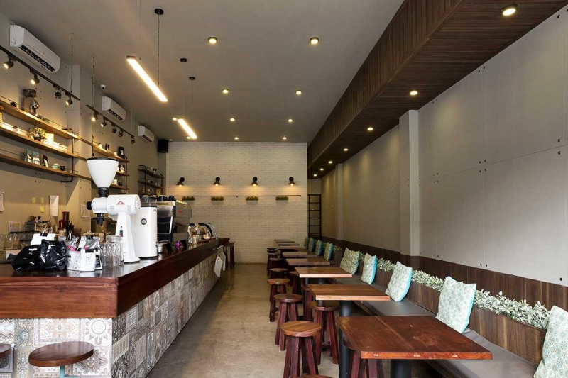 Detail Desain Cafe Klasik Sederhana Nomer 36