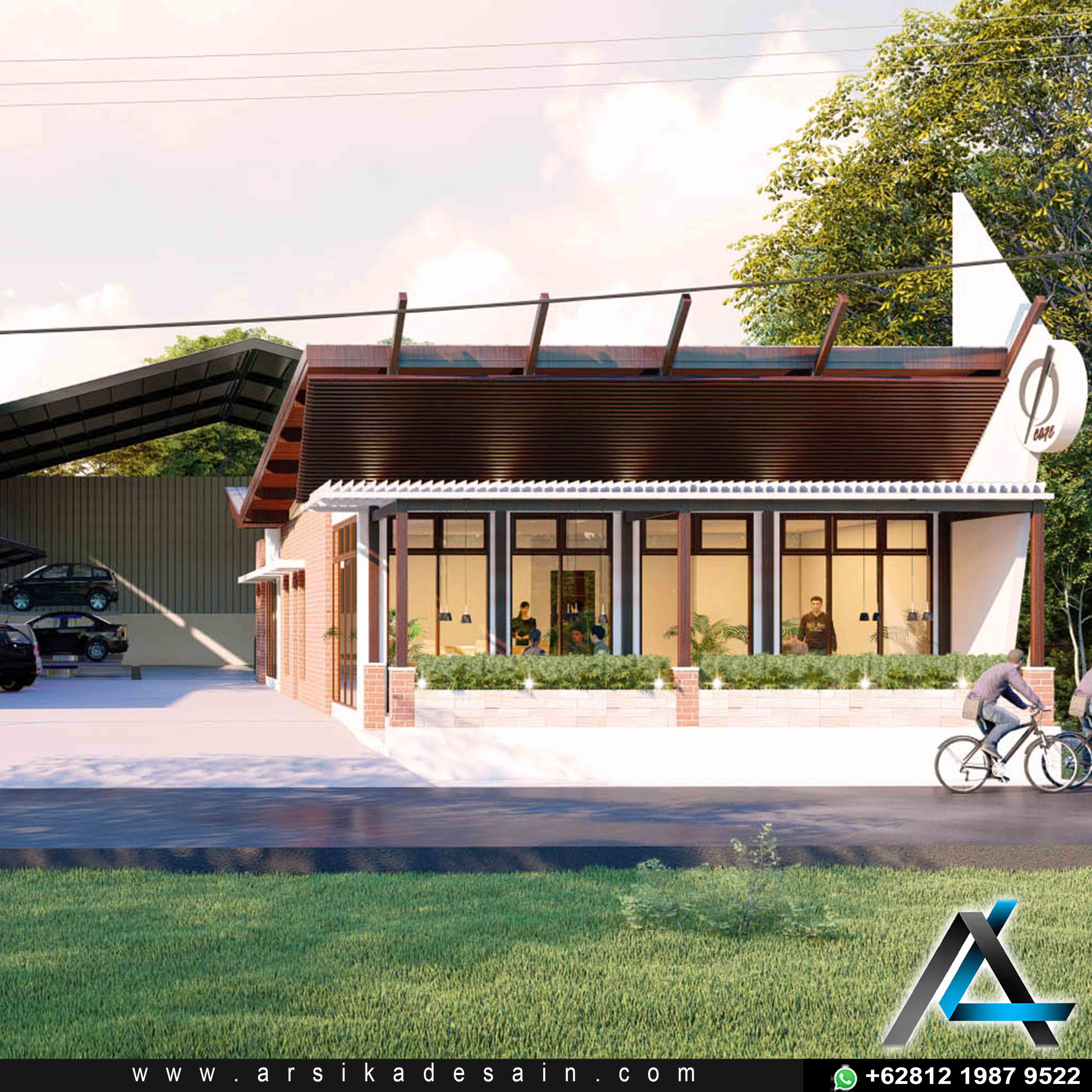 Detail Desain Cafe Mini Depan Rumah Nomer 32