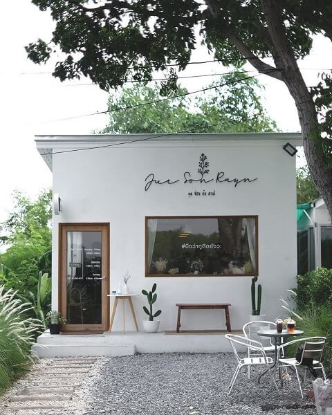Detail Desain Cafe Mini Outdoor Pinggir Jalan Nomer 21