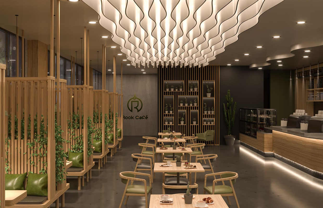 Desain Cafe Modern - KibrisPDR