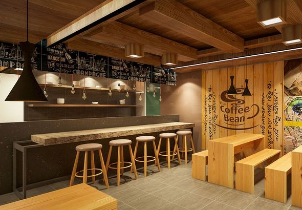 Detail Desain Cafe Modern Nomer 2