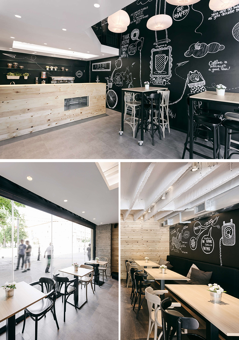 Detail Desain Cafe Modern Nomer 17