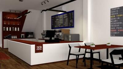 Detail Desain Cafe Modern Nomer 41