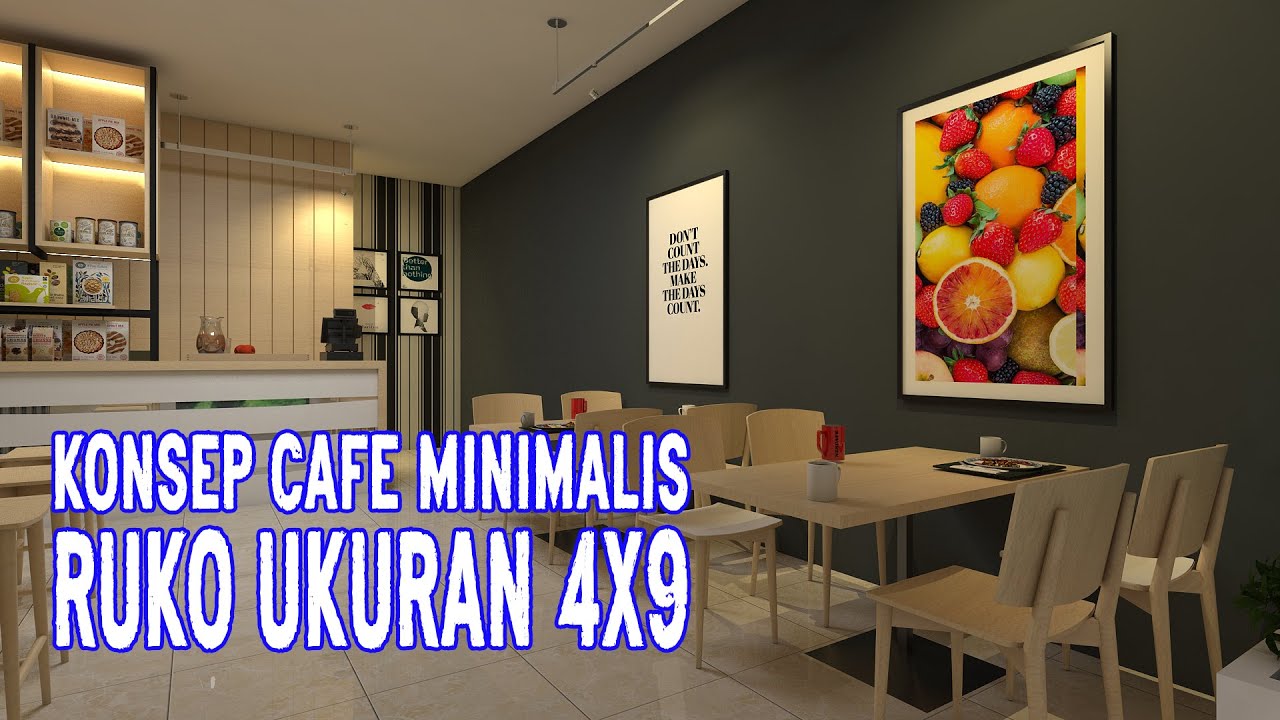 Detail Desain Cafe Ruko Sederhana Nomer 3