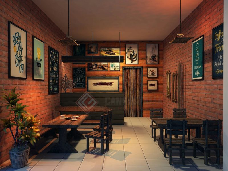 Detail Desain Cafe Rumahan Nomer 35