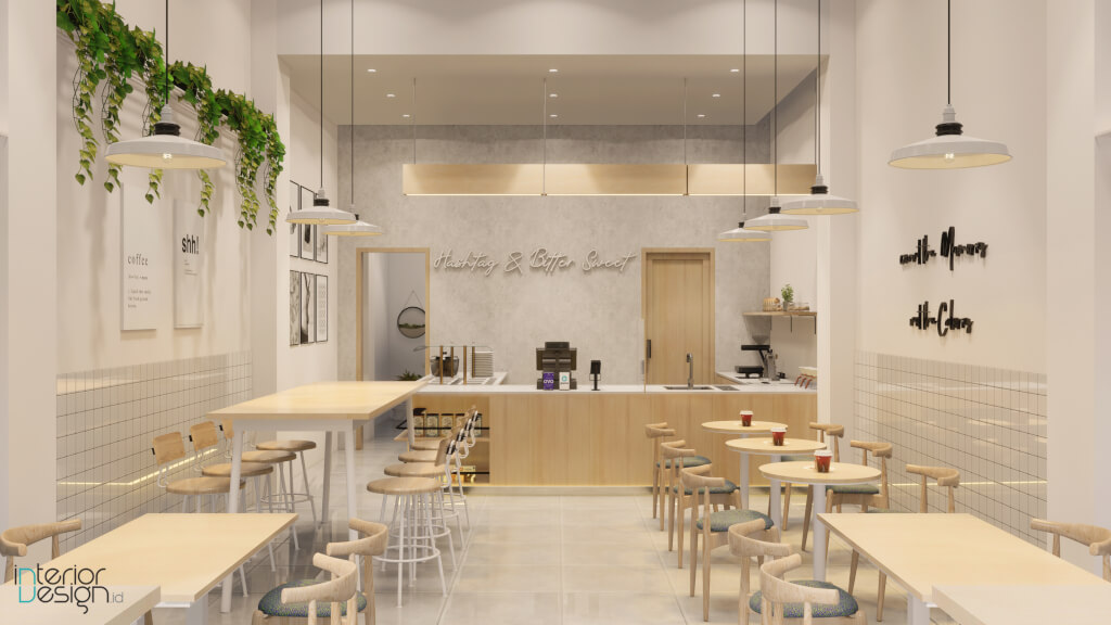 Detail Desain Cafe Sederhana Indoor Nomer 17