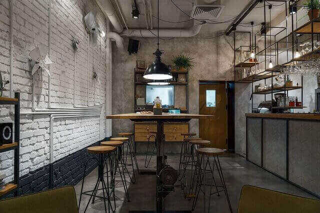 Detail Desain Cafe Sederhana Indoor Nomer 29