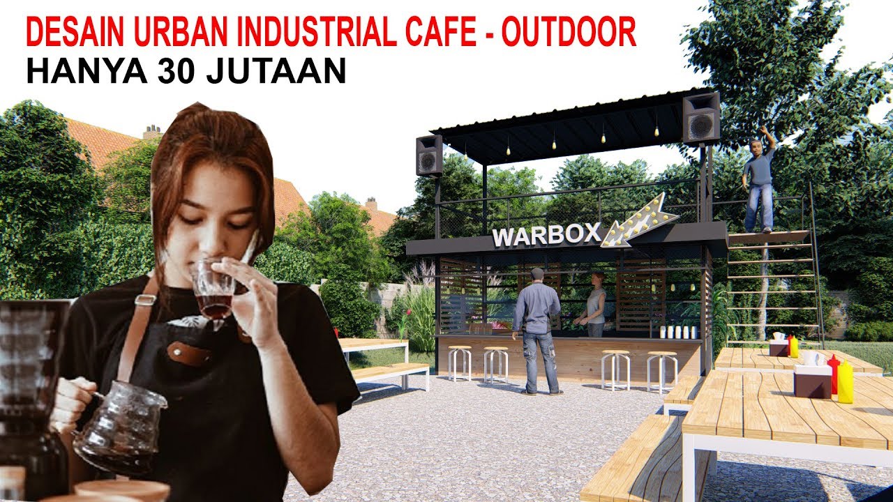 Detail Desain Cafe Sederhana Outdoor Nomer 34