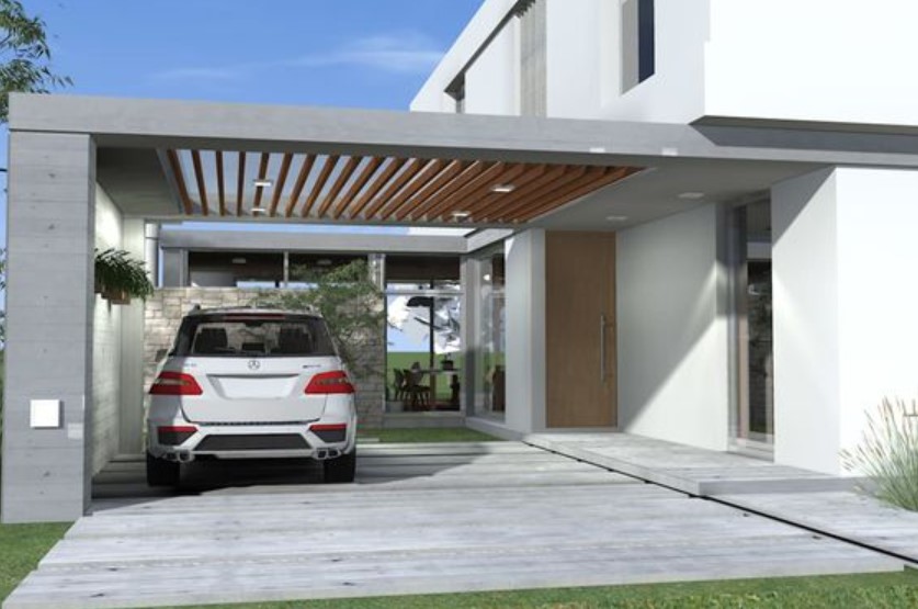 Detail Desain Carport Minimalis Nomer 7