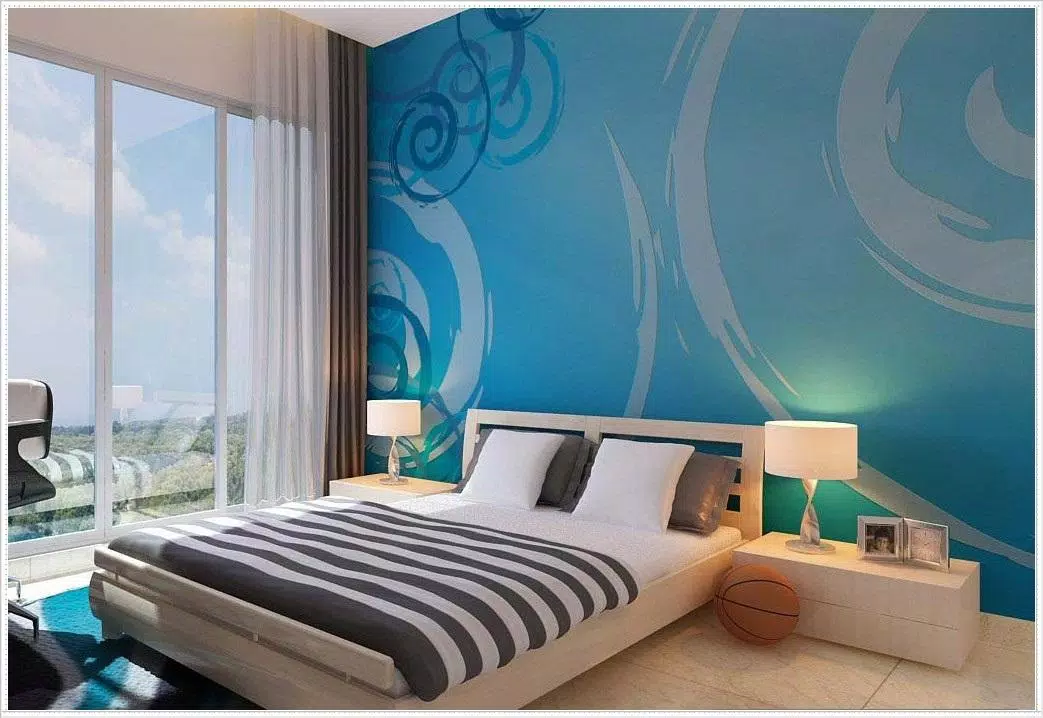 Detail Desain Cat Dinding Kamar Nomer 17