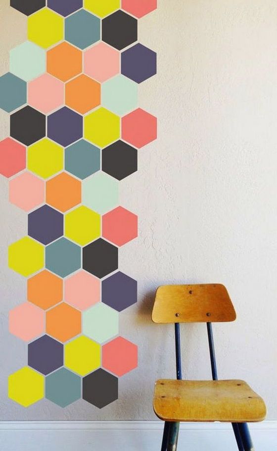Detail Desain Cat Kamar Abstrak Nomer 26