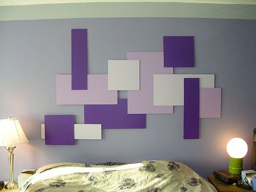 Detail Desain Cat Kamar Abstrak Nomer 39
