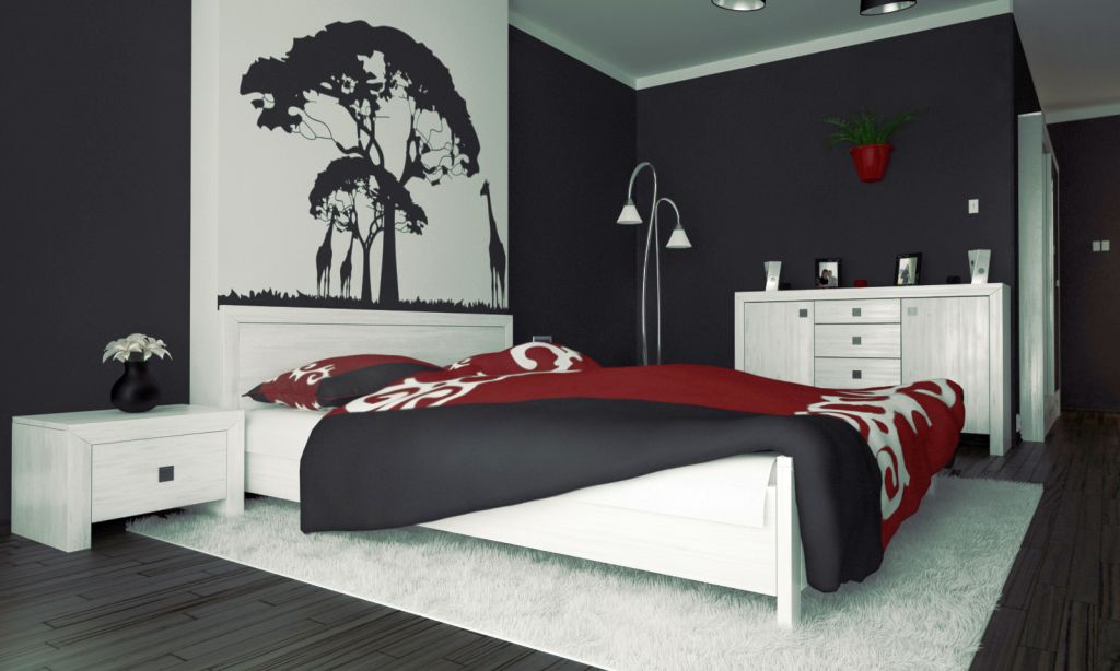 Detail Desain Cat Kamar Abstrak Nomer 49
