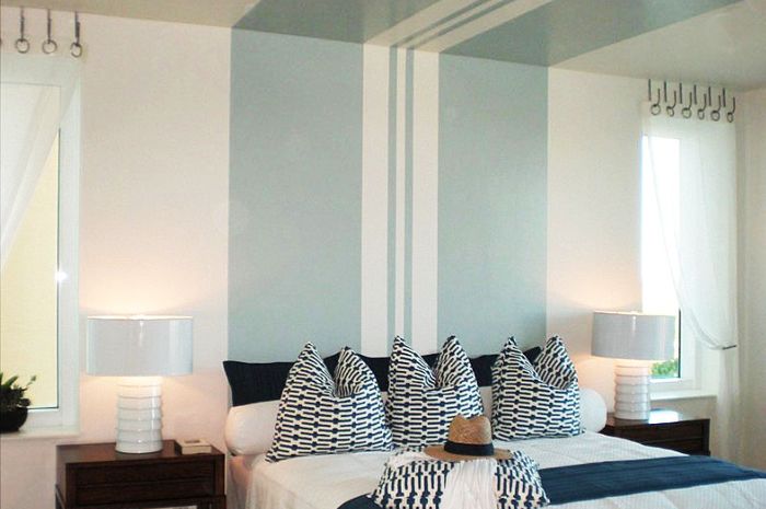 Detail Desain Cat Kamar Abstrak Nomer 50