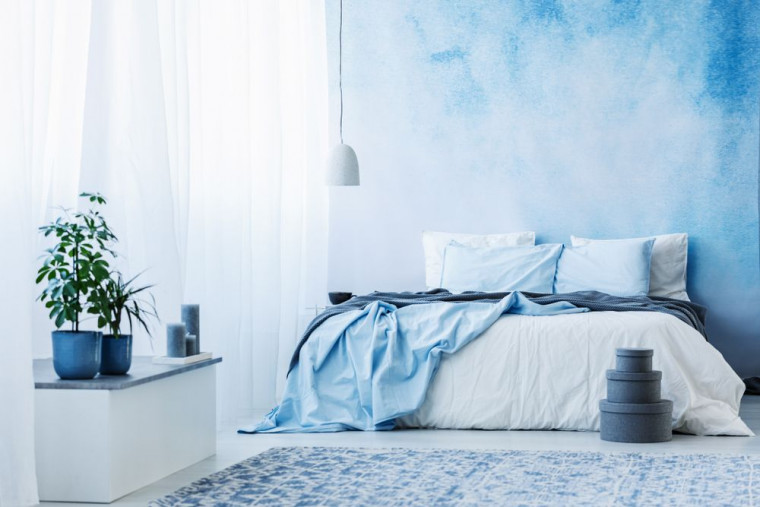 Detail Desain Cat Kamar Abstrak Nomer 53