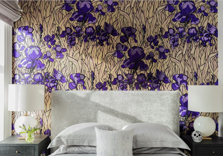 Detail Desain Cat Kamar Abstrak Nomer 56