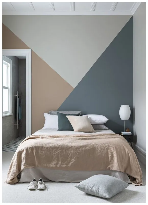 Detail Desain Cat Kamar Abstrak Nomer 9