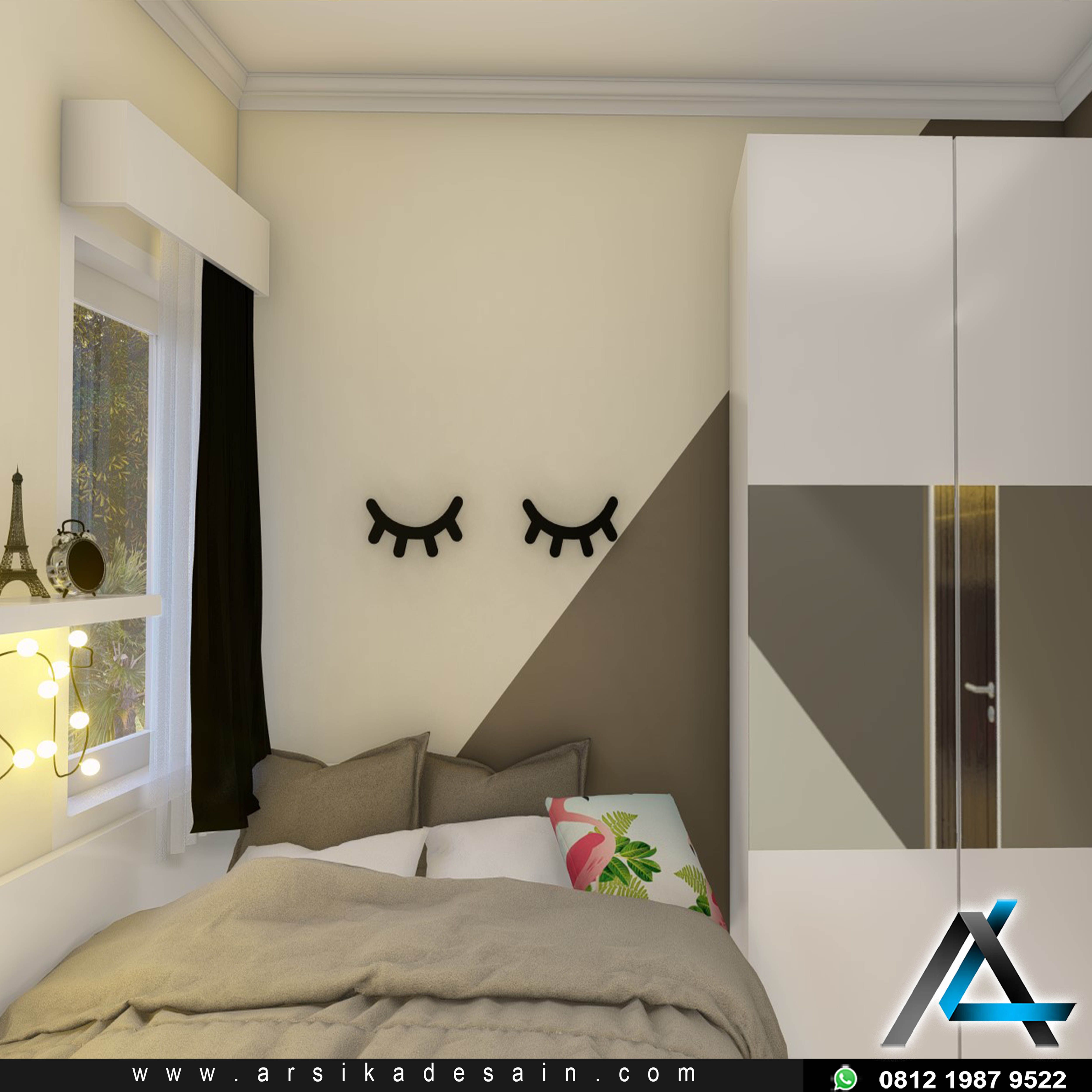 Detail Desain Cat Kamar Tidur Nomer 15