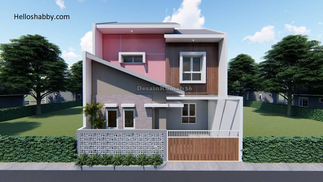 Detail Desain Cat Rumah Minimalis Warna Pink Nomer 51