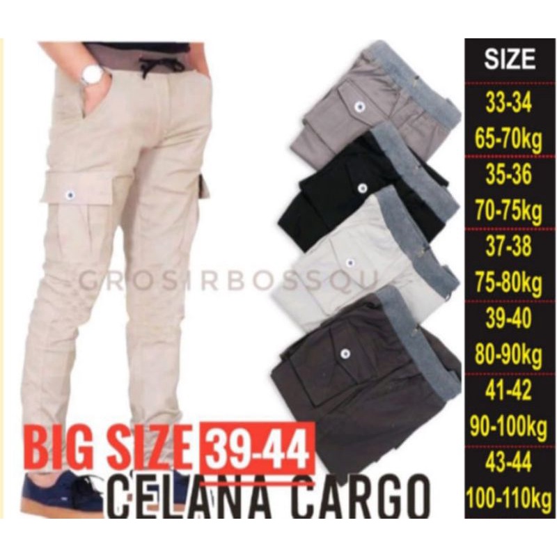 Detail Desain Celana Cargo Panjang Nomer 45