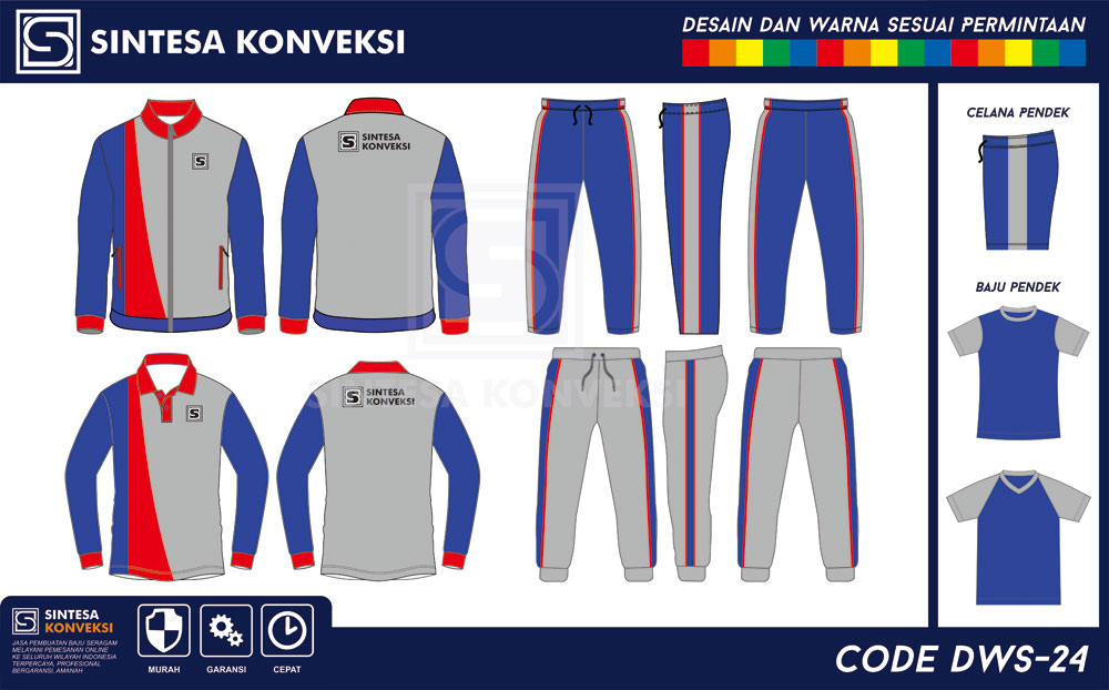 Detail Desain Celana Training Nomer 29