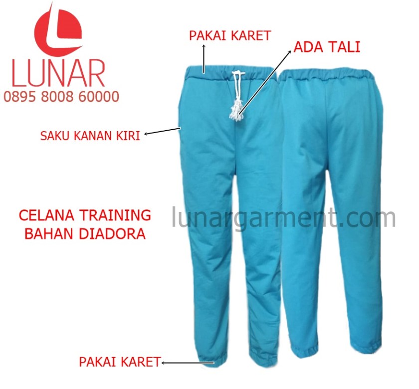 Detail Desain Celana Training Nomer 31