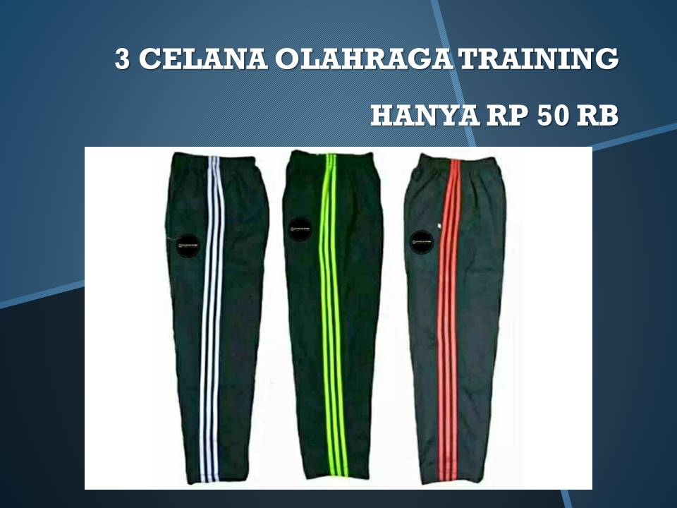 Detail Desain Celana Training Olahraga Nomer 49