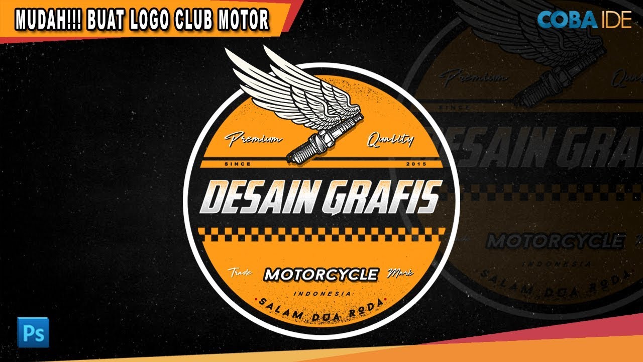 Detail Desain Club Motor Nomer 37