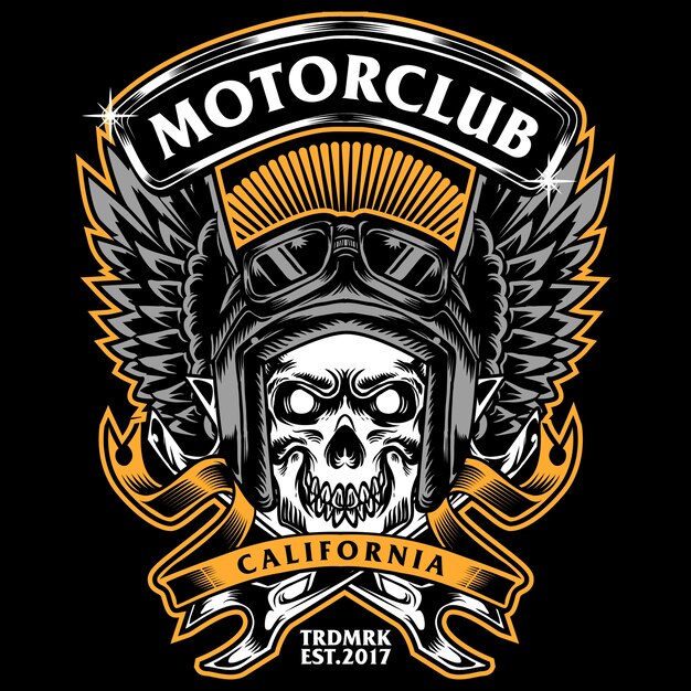 Detail Desain Club Motor Nomer 9