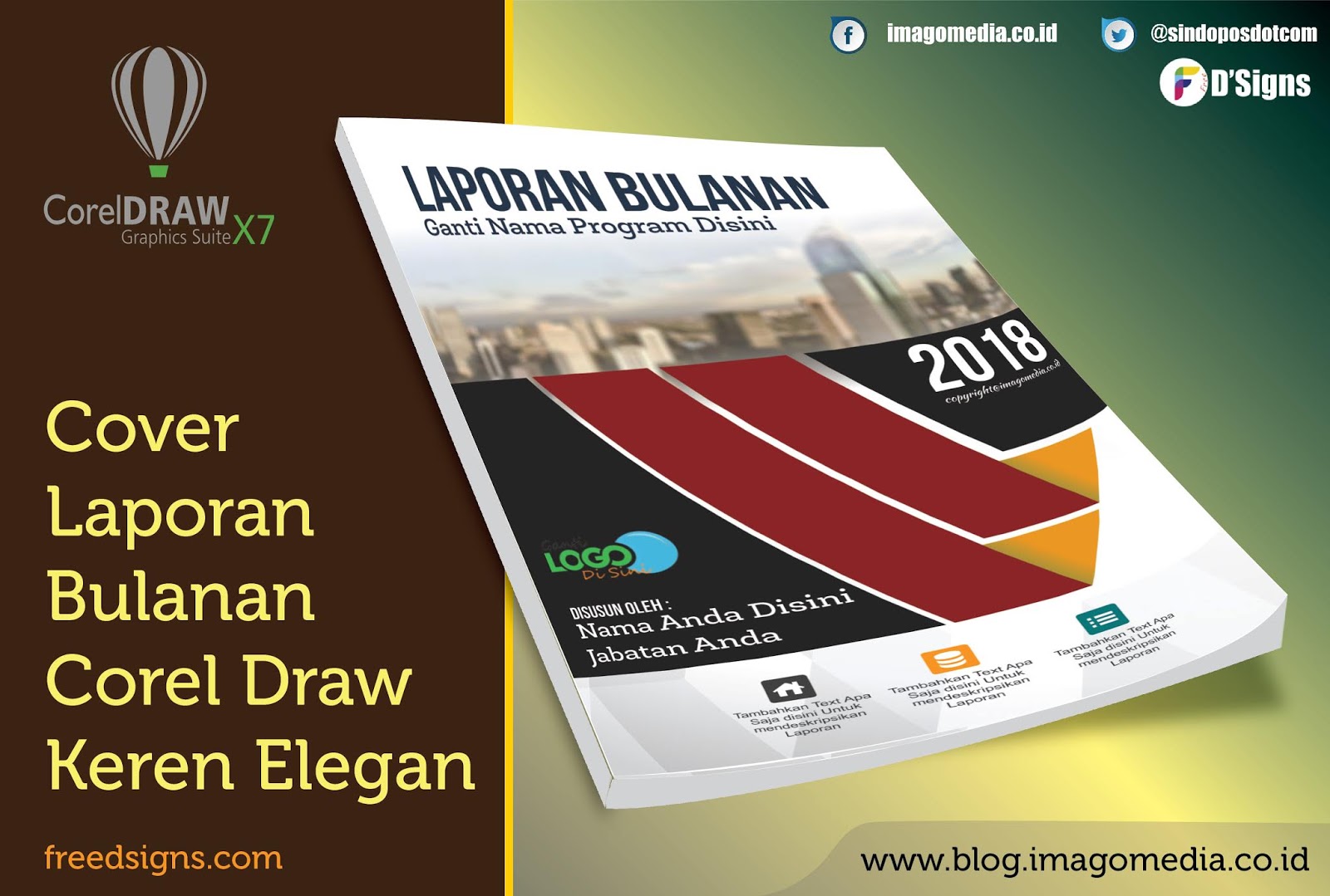 Detail Desain Corel Draw Keren Nomer 36