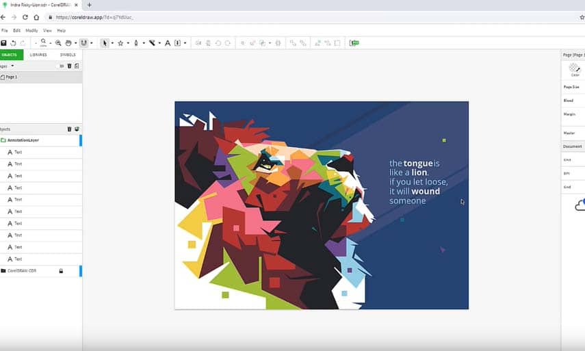 Detail Desain Corel Draw Keren Nomer 40