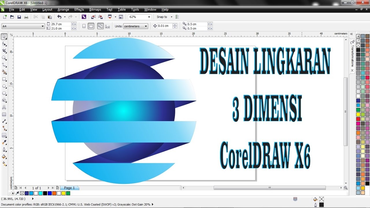 Detail Desain Corel Draw Keren Nomer 5
