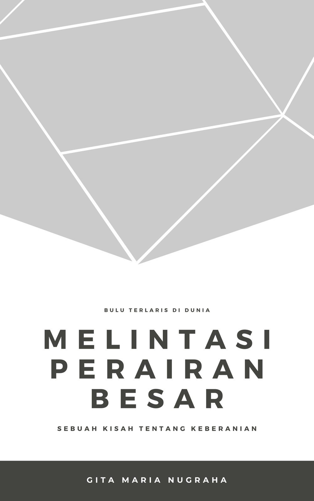 Detail Desain Cover Buku Hitam Putih Nomer 8