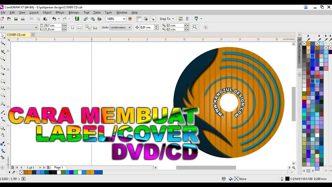 Detail Desain Cover Cd Nomer 44