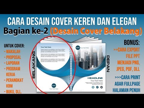 Detail Desain Cover Laporan Keren Nomer 36