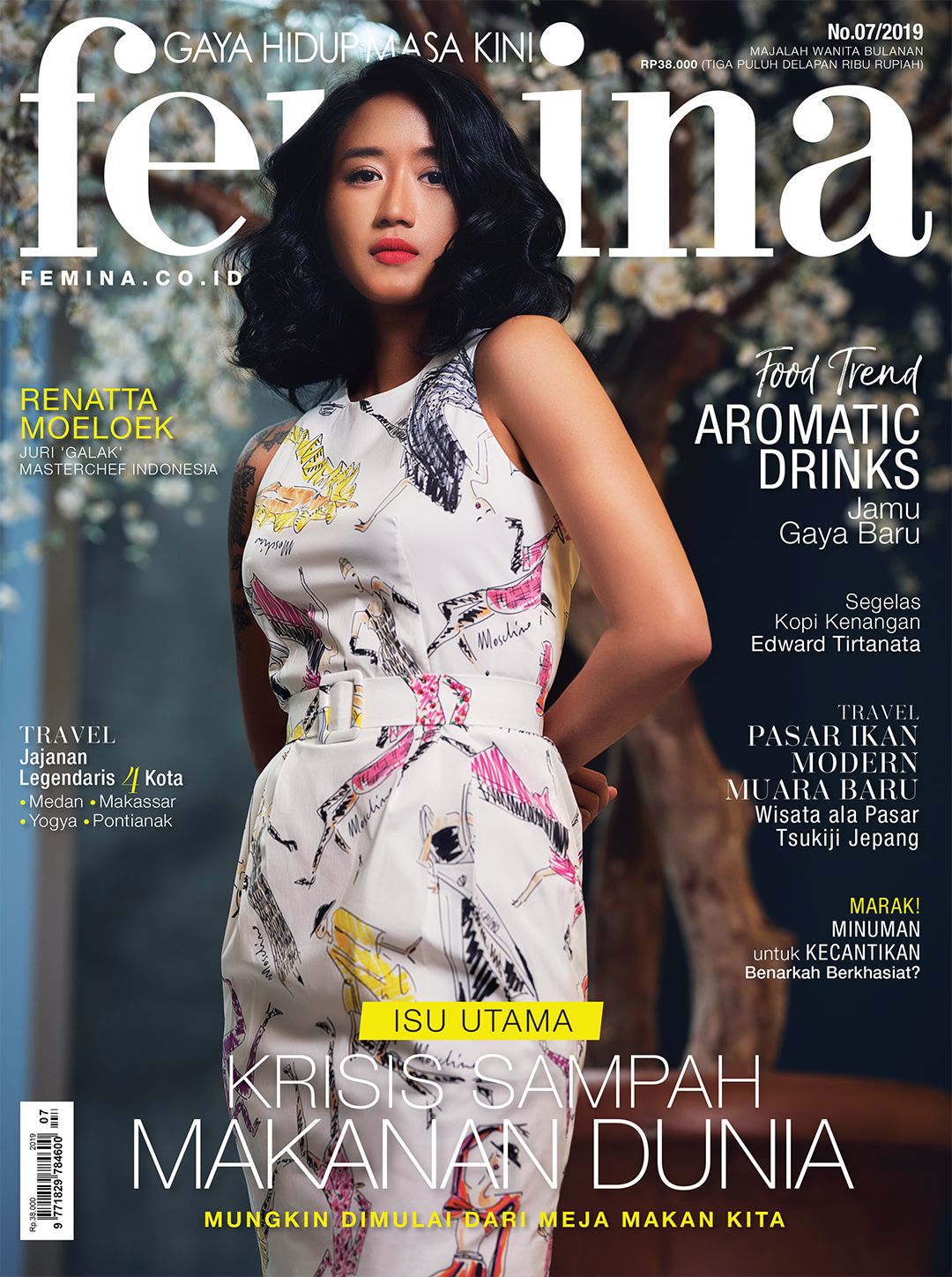 Detail Desain Cover Majalah Keren Nomer 35