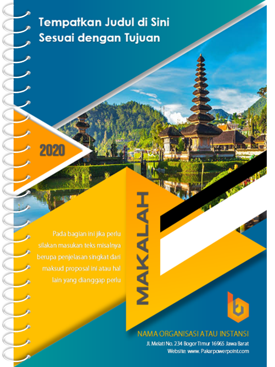 Detail Desain Cover Makalah Keren Nomer 48