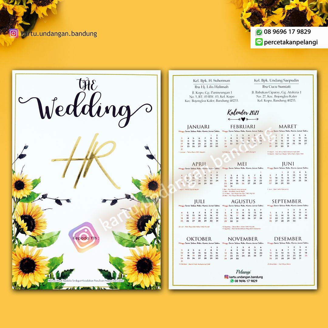 Desain Cover Undangan