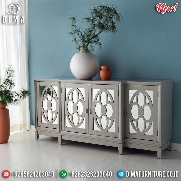 Detail Desain Credenza Minimalis Nomer 44