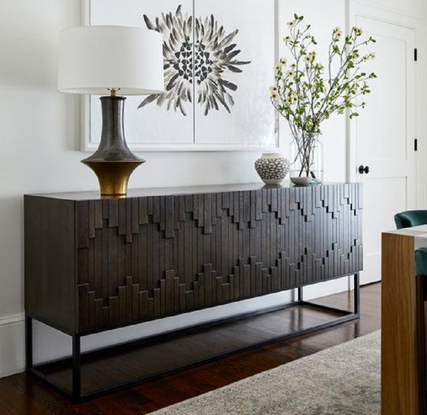 Detail Desain Credenza Minimalis Nomer 9