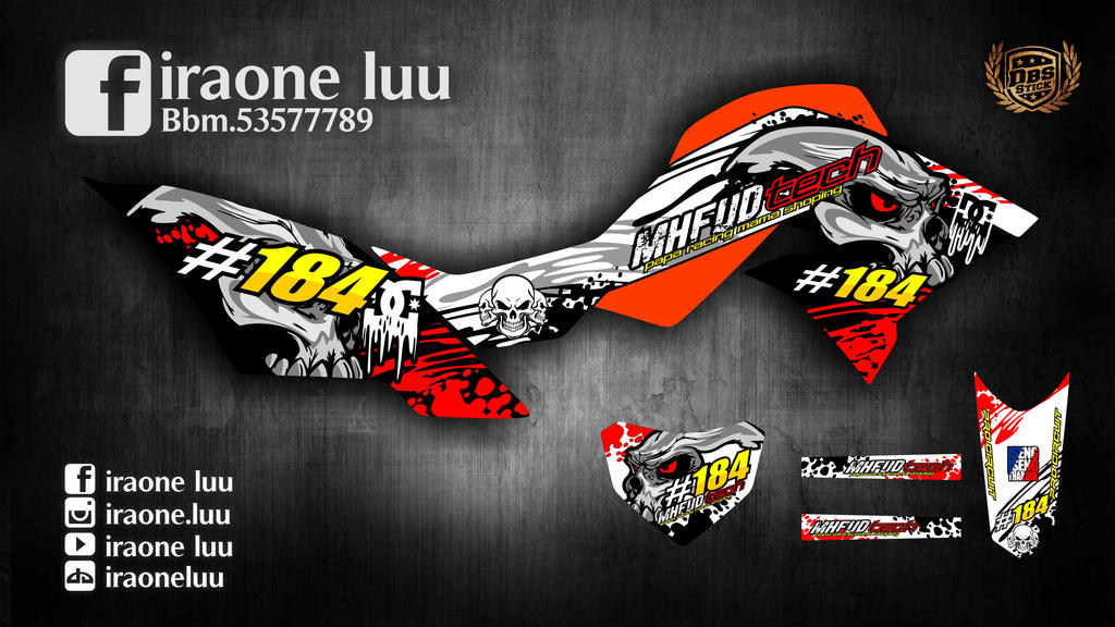 Detail Desain Cutting Sticker Nomer 21