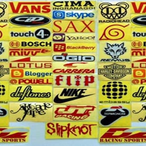 Detail Desain Cutting Sticker Nomer 9