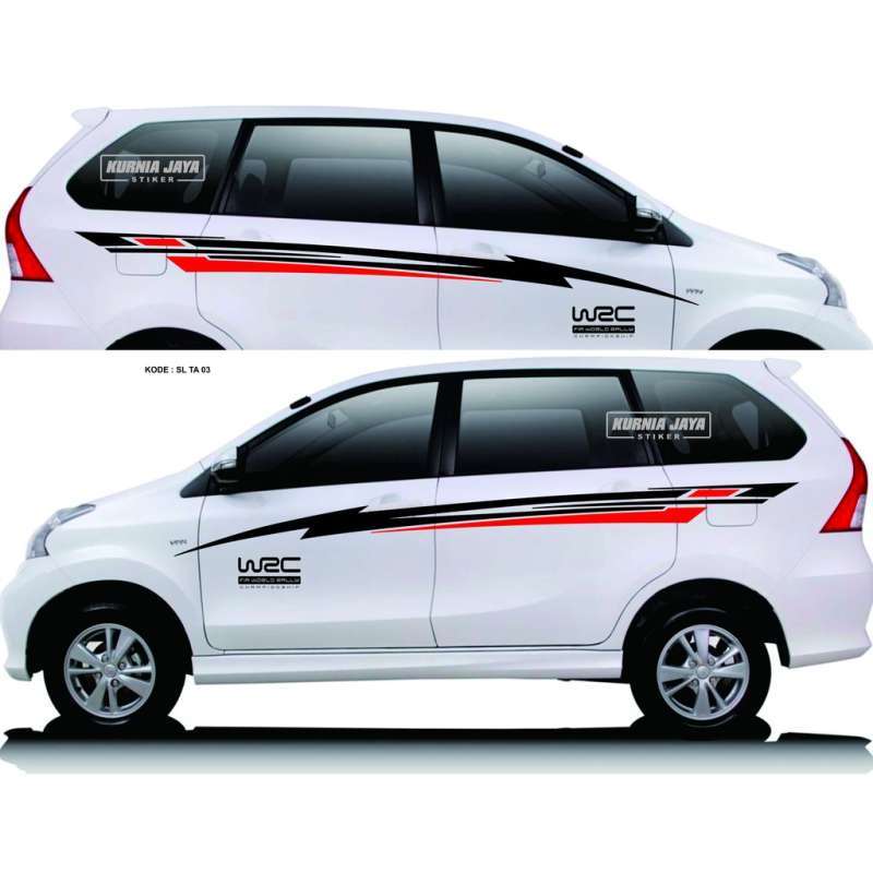 Detail Desain Cutting Sticker Mobil Nomer 21