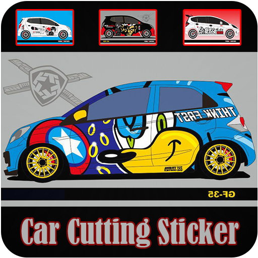 Detail Desain Cutting Sticker Mobil Nomer 32