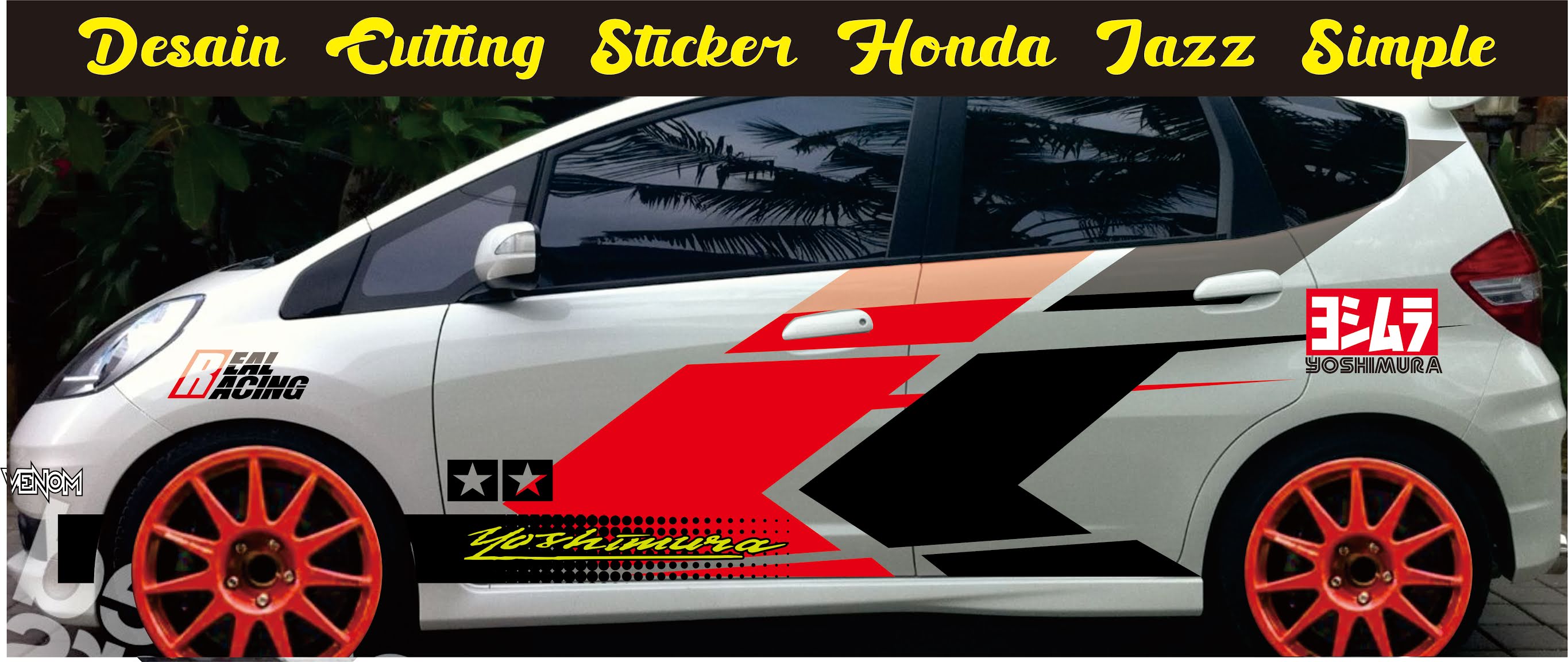 Detail Desain Cutting Sticker Mobil Nomer 37