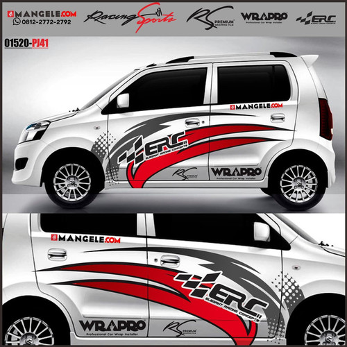 Detail Desain Cutting Sticker Mobil Nomer 56