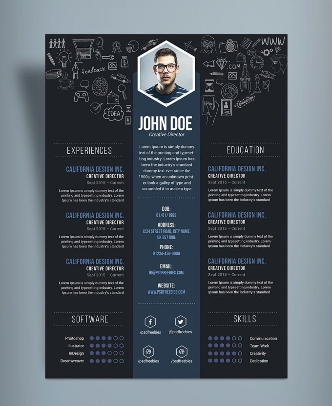 Detail Desain Cv Yang Menarik Nomer 21