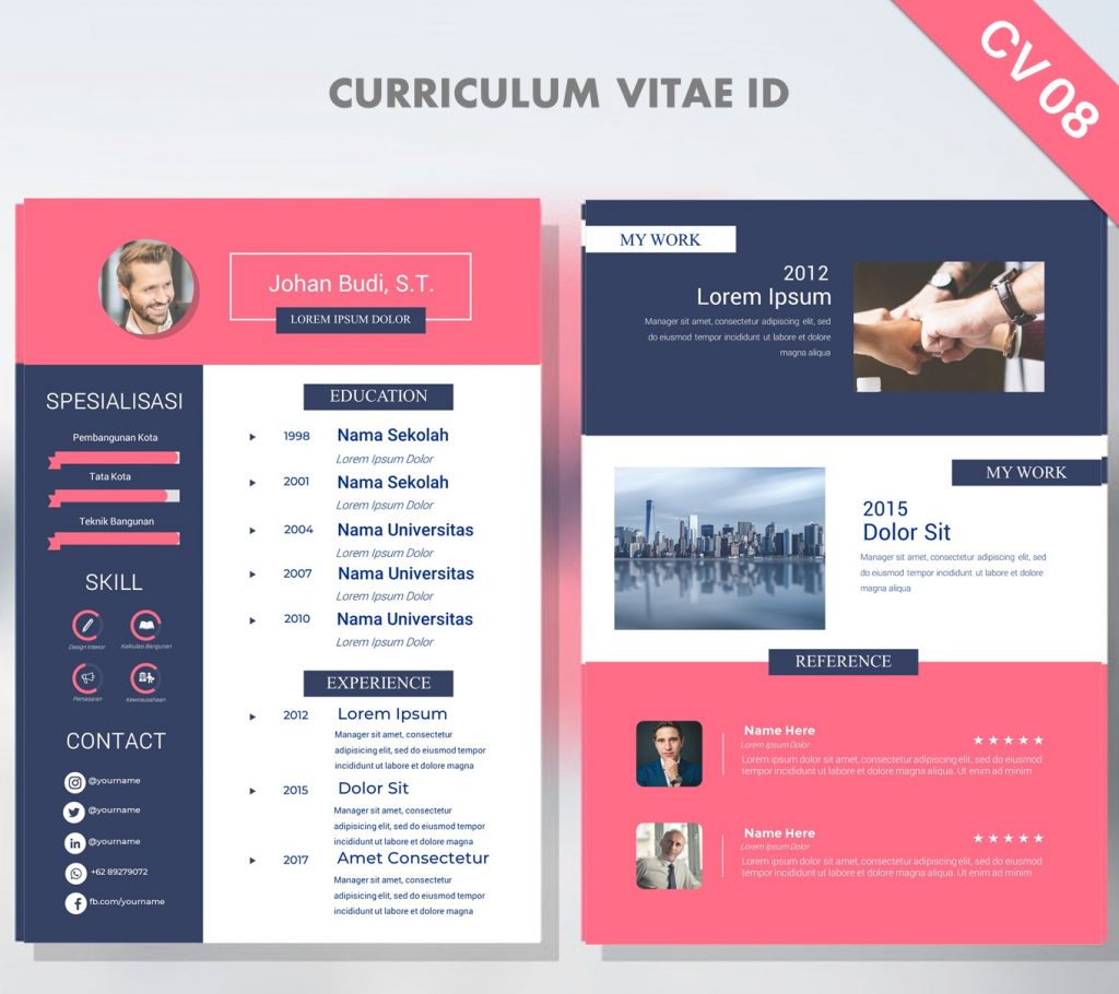 Detail Desain Cv Yang Menarik Nomer 52