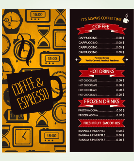 Detail Desain Daftar Menu Cafe Nomer 30