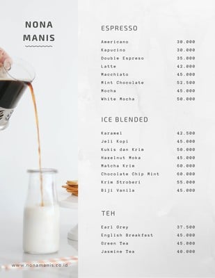 Detail Desain Daftar Menu Keren Nomer 45